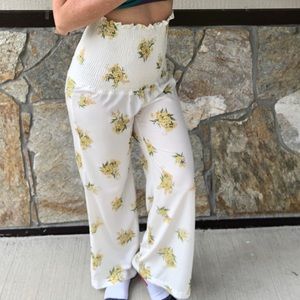 Show Me Your Mumu Sunnyside Floral Party Pants Sm